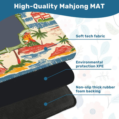 Old World Heritage Mini Mahjong Mat - Splash of Color Co.