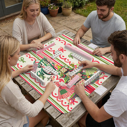 Merry Mahj Christmas Mahjong Mat 33x33