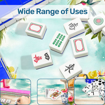 Southern Charm Tropical Island Vibes Mahjong Mat - Splash of Color Co.