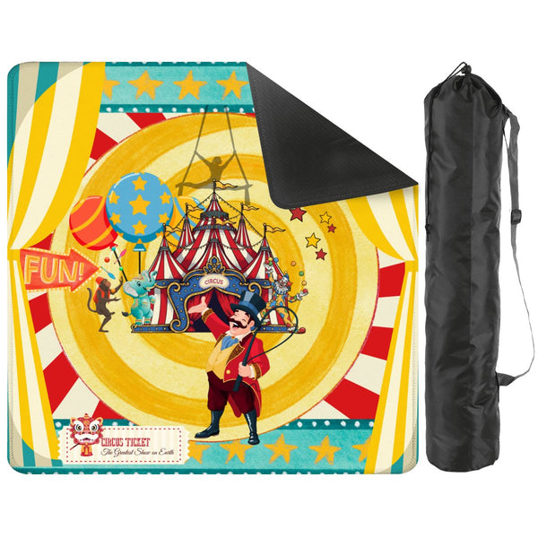 Send in the Clowns Circus Themed Mahjong Mat - Splash of Color Co.