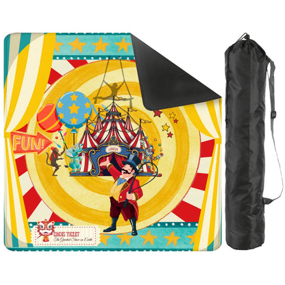 Send in the Clowns Circus Themed Mahjong Mat - Splash of Color Co.