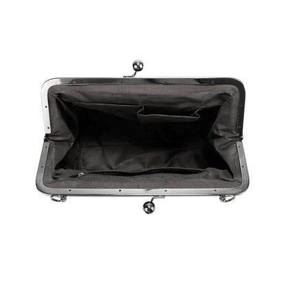 Charleston South Carolina Rainbow Row Preppy Vintage Kisslock Handbag/Shoulder Bag - Splash of Color Co.