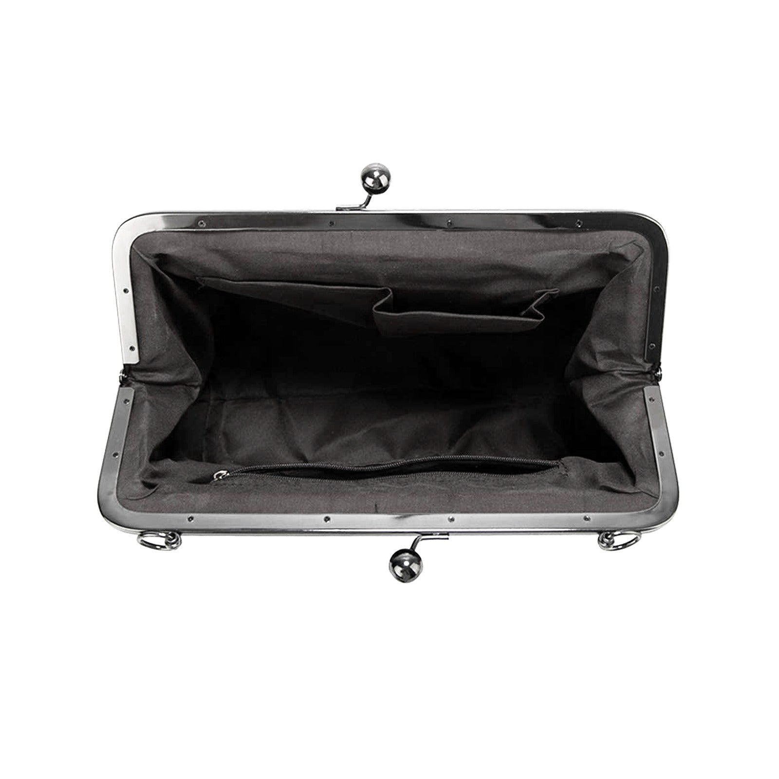 Ole Bessie Vintage Kisslock Cow Handbag Shoulderbag - Splash of Color Co.