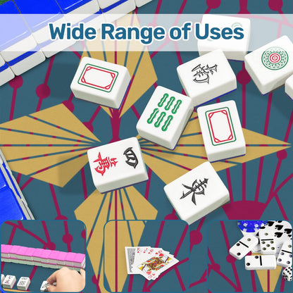 Art Deco Mahjong Mat, Speakeasy Golden Glitz & Berry Blitz - Splash of Color Co.