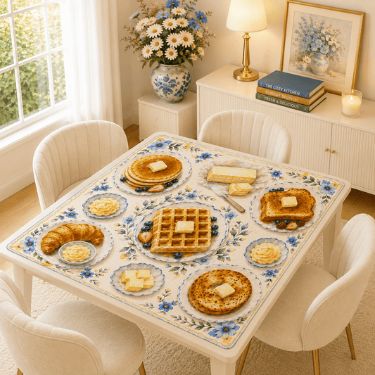 Everything's Better With Butter Mahjong Brunch Mat - Splash Of Mahj And Color Co.
