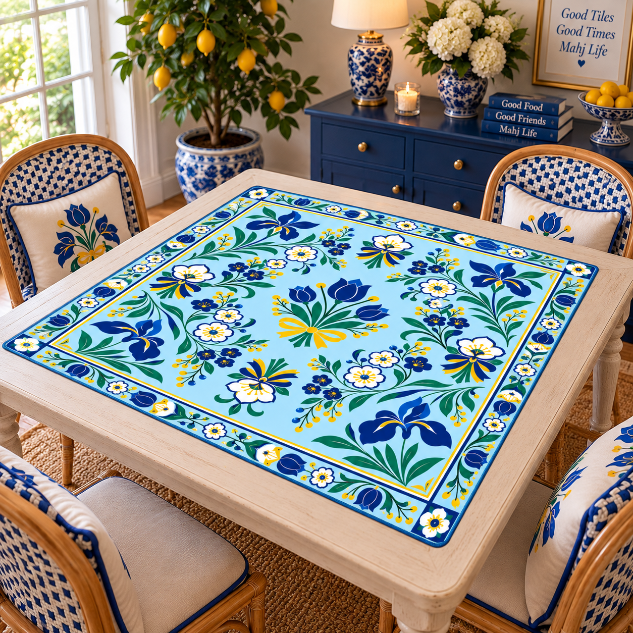Garden of Shalom Mahjong Mat