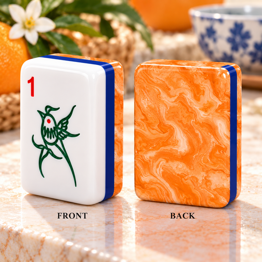 Orange Sherbet 3Layer Mini American Mahjong Set