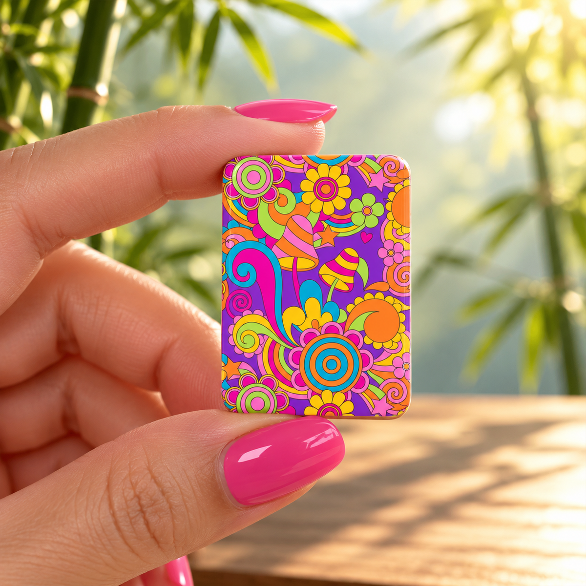 Shroom Boom Modtastic 4Layer American Mahjong Tiles Set And Carry Case - Splash Of Mahj And Color Co.