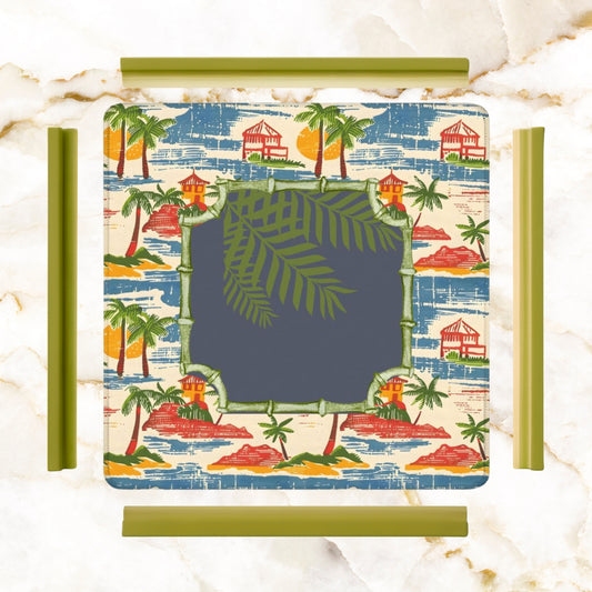 Old World Vintage Florida Beach Heritage Collection Mahjong Mat