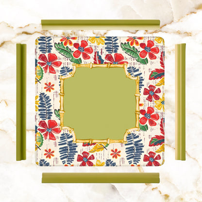 Heirloom Vintage Floral Preppy, Heritage Collection Mahjong Mat