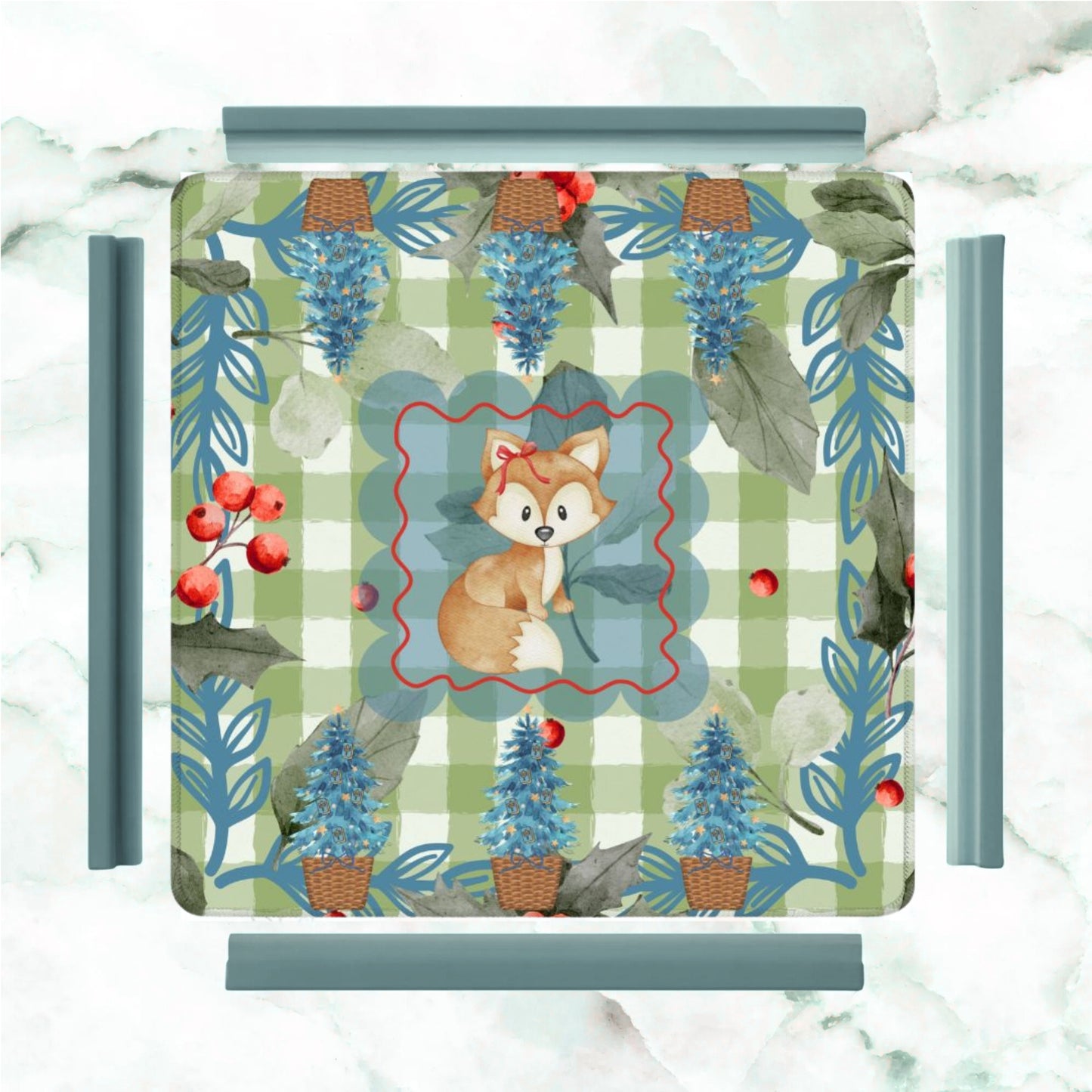 Foxie Moxie Woodland Holiday Winter Mahjong