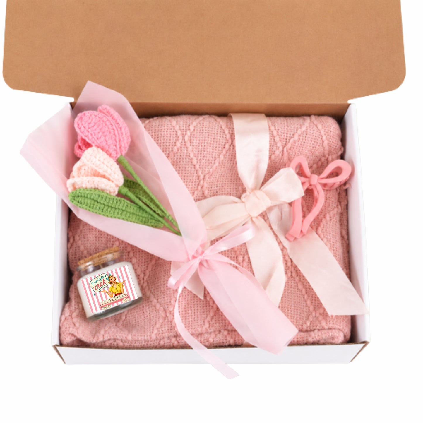 Mahjong Cozy And Funny Blanket Gift Set