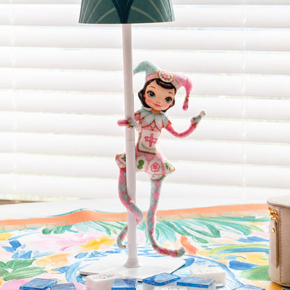 Mahjie The Mahjong Mascot Posable Plush Doll - Splash Of Mahj And Color Co.