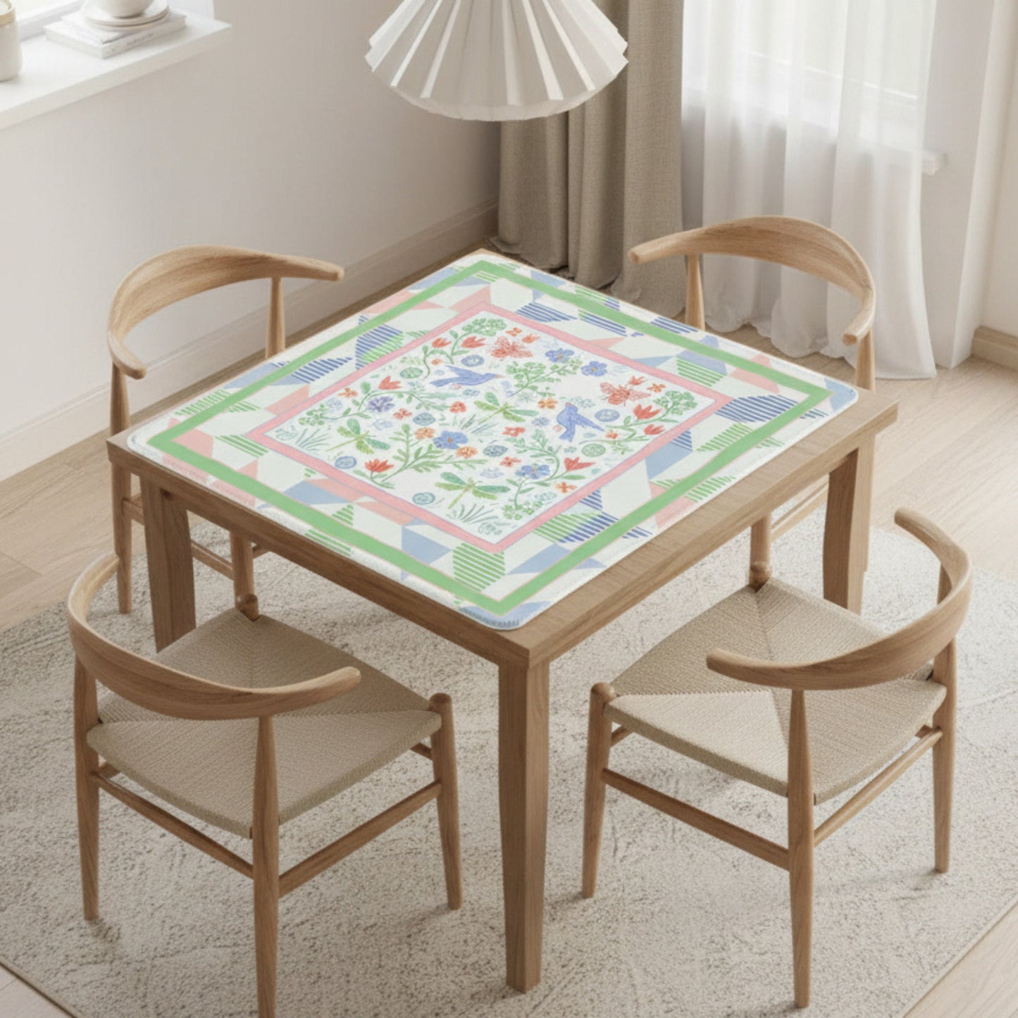 Secret Garden Of Eden Mahjong Mat - Splash of Color Co.