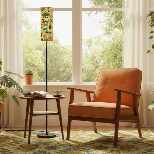 Florida Key West Modcentric Modern Floor Lamp - Splash of Color Co.