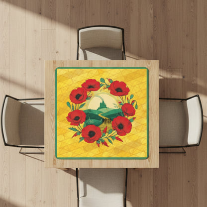 Follow The Yellow Brick Road Wizard Of Oz Mahjong Mat - Splash of Color Co.