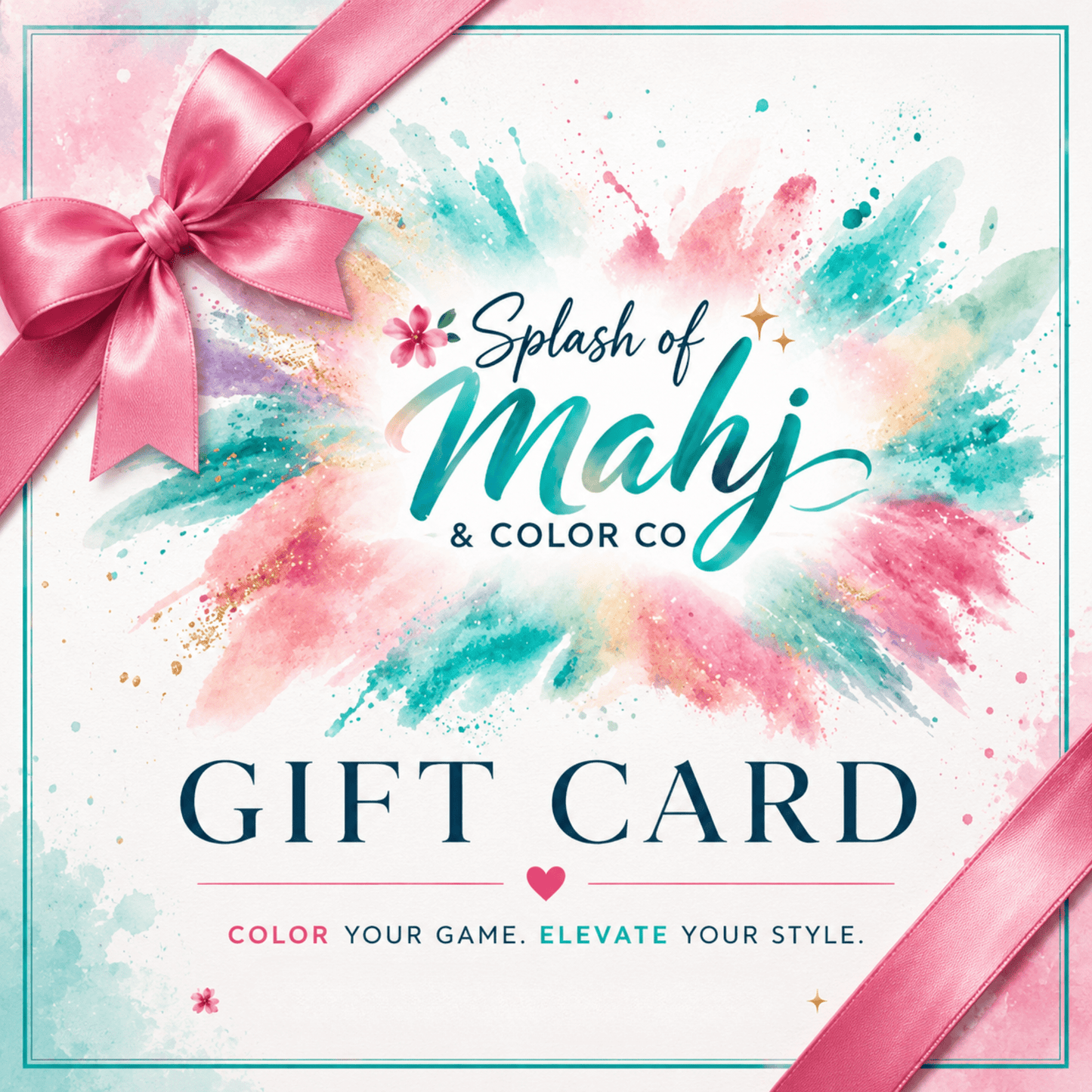 Splash of Color Co. Gift Card - Splash Of Mahj And Color Co.