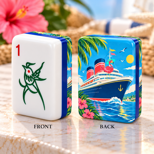MAHJONG Cruisen 3Layer Mini American Mahjong Set