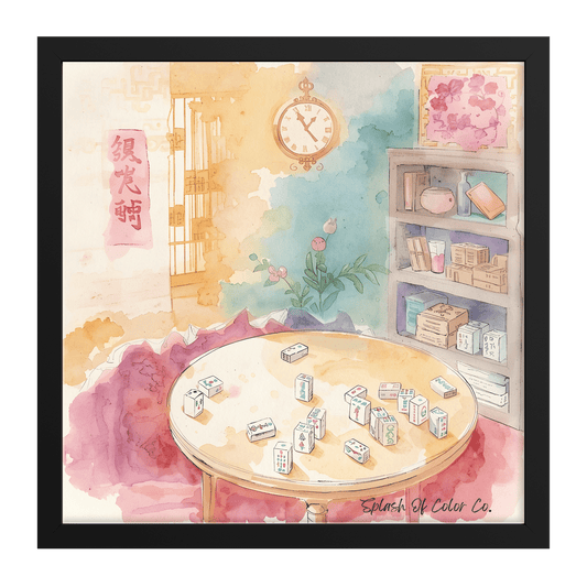 Whimsical_Watercolor_Mahjong_Game_Room_F_FAP_Square_Main_Black_Mockup.png