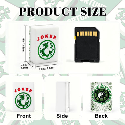 Traditional YING YANG American Mahjong Tiles - Splash of Color Co.