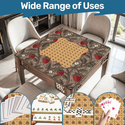 William Morris Strawberry Thief Botanical Mahjong Mat
