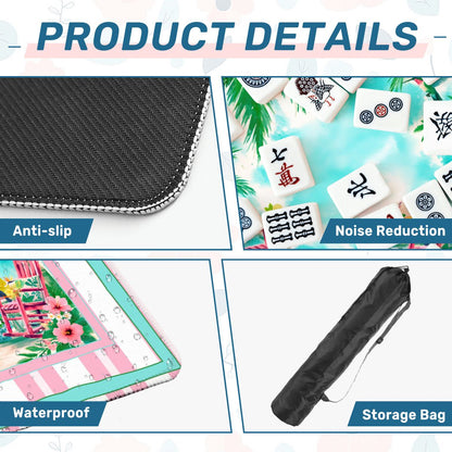 Southern Charm Beach House Mahjong Mat - Splash of Color Co.