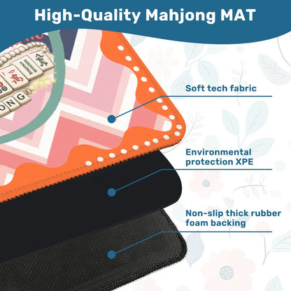 Just A Girl Who Loves Southern Charm And Mahjong Mat - Splash of Color Co.