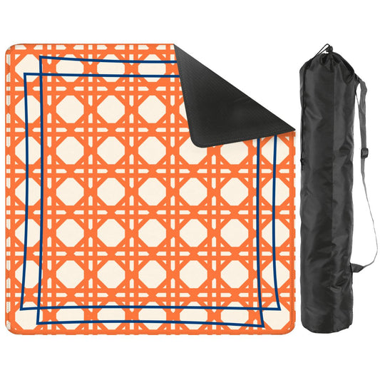 Cane Glow Minimalist Modern Mahjong Mat - Splash of Color Co.