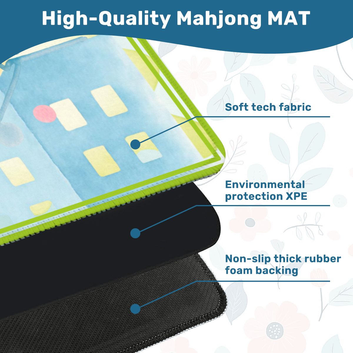 Healthcare Hero Mahjong Mat - Splash of Color Co.
