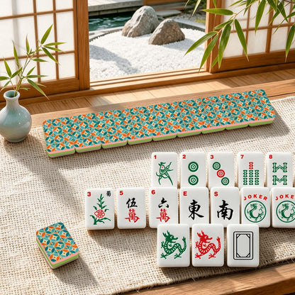 The Modtastic Resort 4Layer American Mahjong Tiles Set And Carry Case