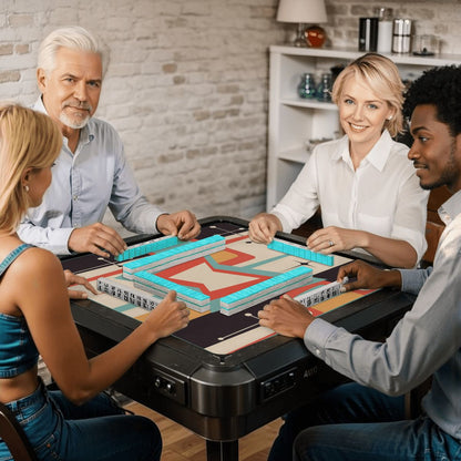 Mod Squad Mahjong Mat Lucky Grid - Splash of Color Co.