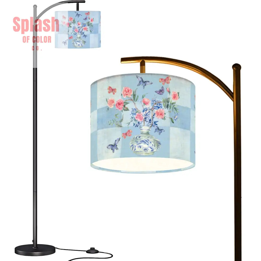 Arc Floor Lamp (Made in USA) - One Size - Floor Lamps