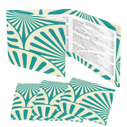 4 Mahjong Card Holder with Line Finder Designed With Art Deco Design - Splash of Color Co.
