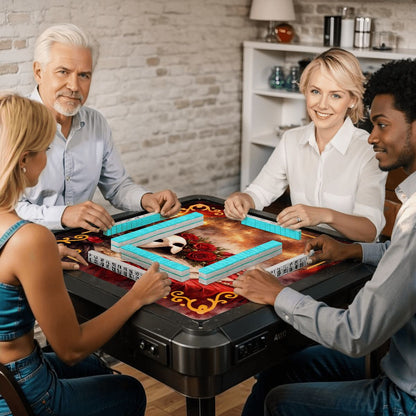 Candlelight Opera Mahjong Mat - Splash of Color Co.