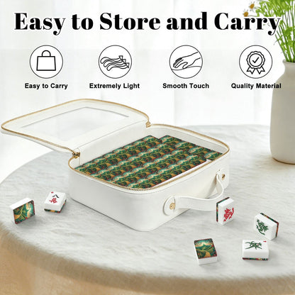 Off To See The Wizard Magical Oz Themed American Mahjong Tiles With Carry Case - Splash of Color Co.