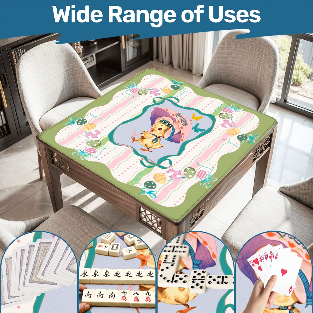 Chic & Giggles Springtime Bliss Mahjong Mat - Splash of Color Co.