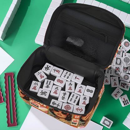 The Era Of Mahjong Looks Good On You Mahjong Tile Bag - Splash of Color Co.