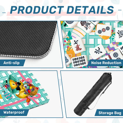 Chuckling Chics Springtime Mahjong Mat - Splash of Color Co.