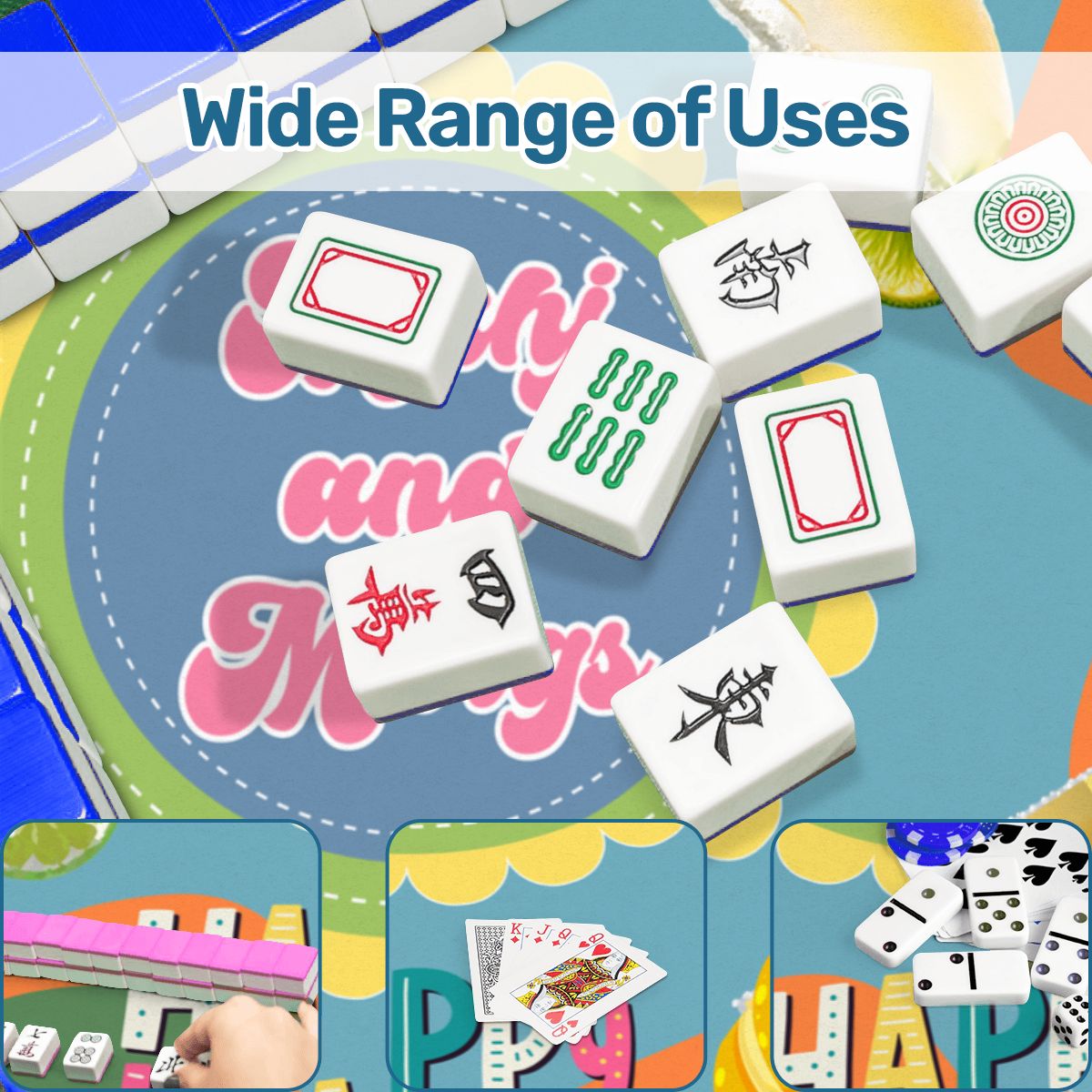 Mahj And Margs Come On Get Happy Mahjong Mat