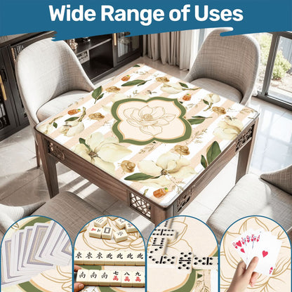 Southern Magnolias And Sweet Tea Charleston South Carolina Mahjong Mat - Splash of Color Co.