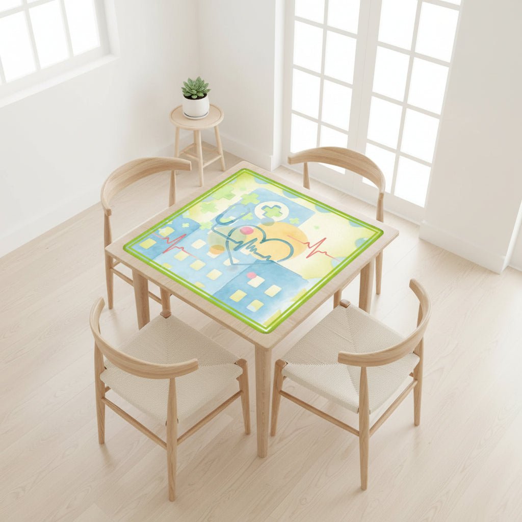 Healthcare Hero Mahjong Mat - Splash of Color Co.