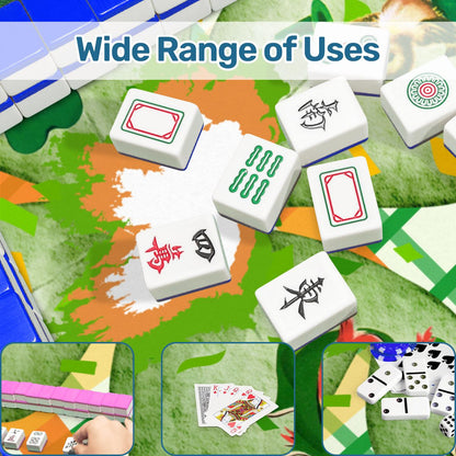 Luck Of The Irish, Vintage Nostalgia Charming Mahjong Mat - Splash of Color Co.