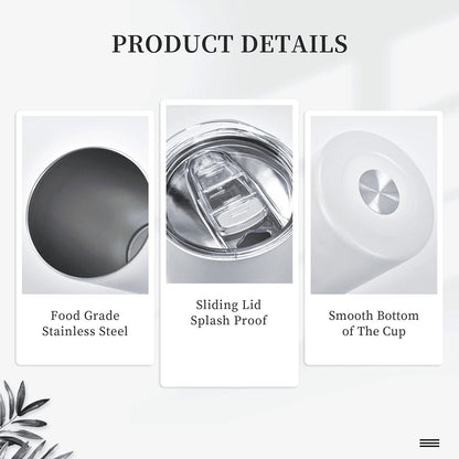 Mahjong Girls Cruise, 20oz Straight Stainless Steel Tumbler with Straw - Splash of Color Co.