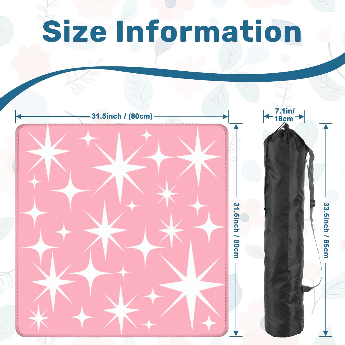 Cosmic Bubblegum Burst Modern Mahjong Mat - Splash of Color Co.