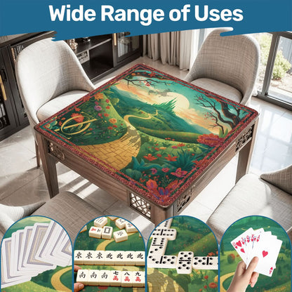 Wizard Of Oz Mahjong Mat Whimsical Land Of - Splash of Color Co.