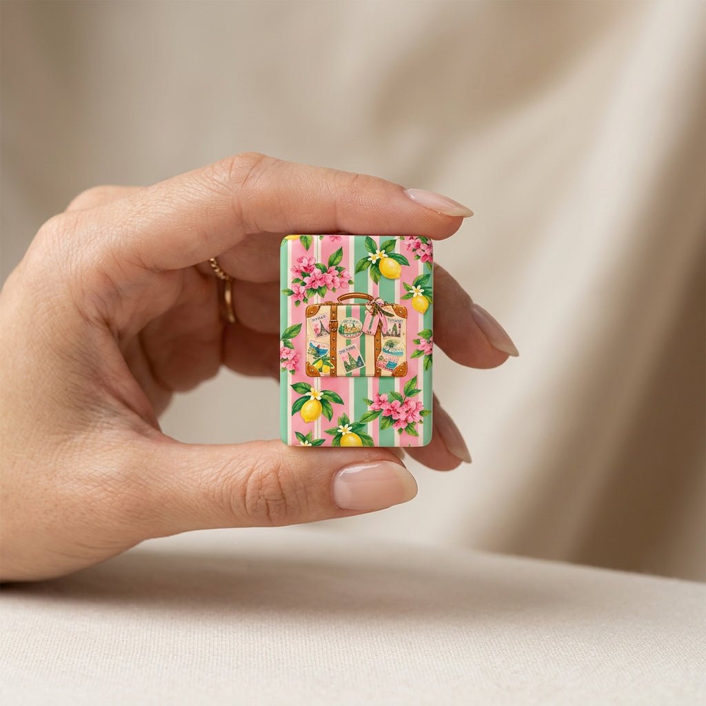 Preppy Garden Traveler American Mahjong Tiles (Floral Garden Style) - Splash Of Mahj And Color Co.