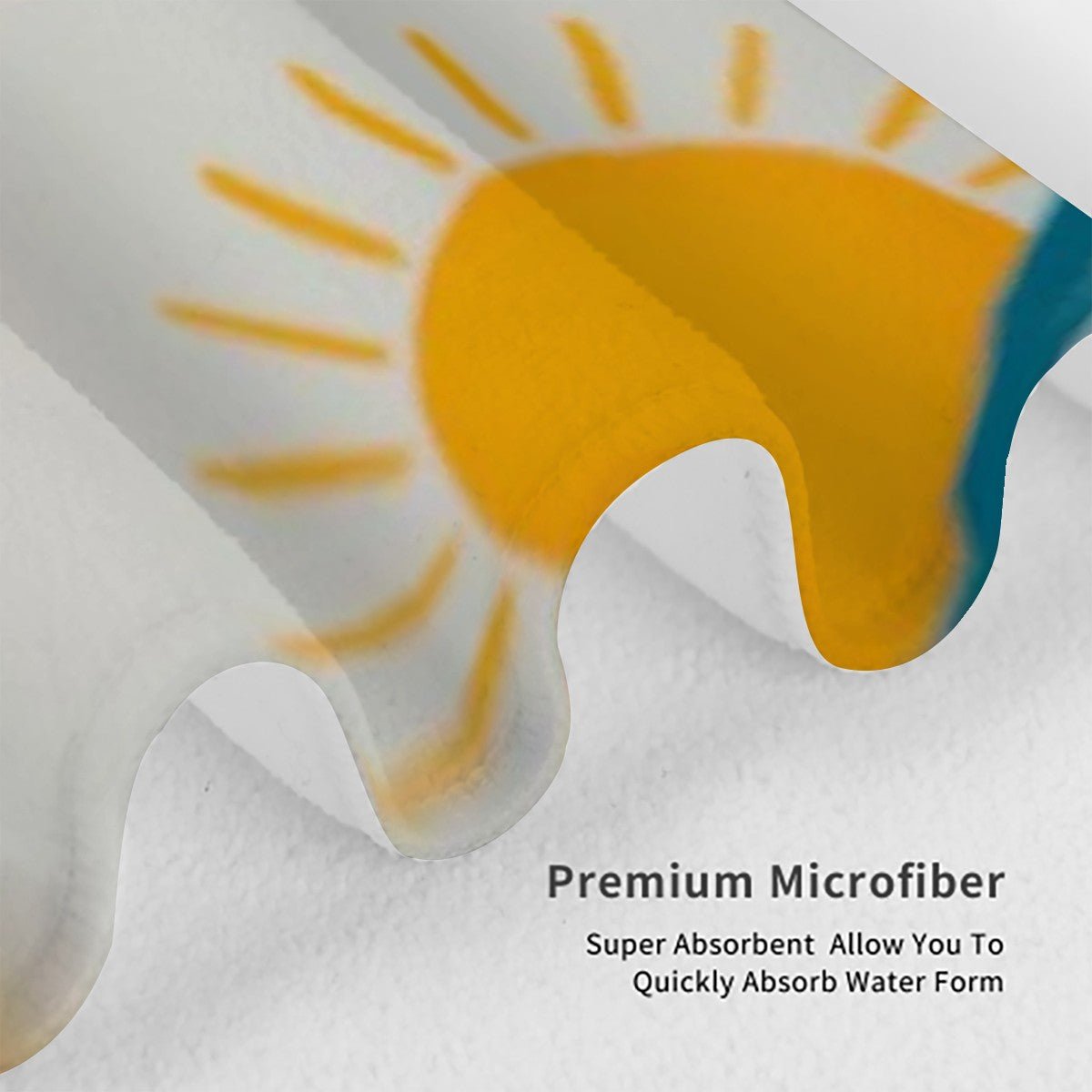 Mahjong Beach Towel For Mahj Lovers, Fun Sun Mahjong Microfiber Absorbent - Splash of Color Co.