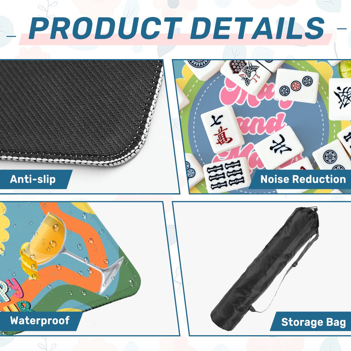 Mahj And Margs Come On Get Happy Mahjong Mat