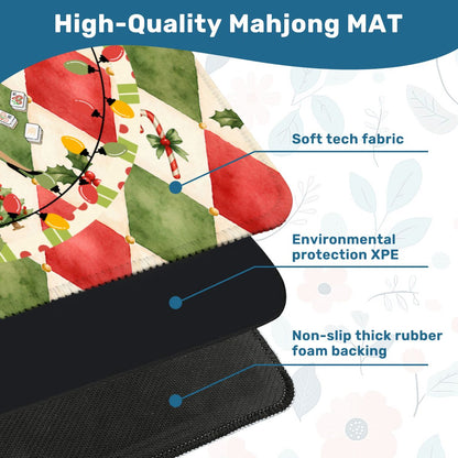 Cuz We Need A Little Christmas Nostalgic Custom Mahjong Mat