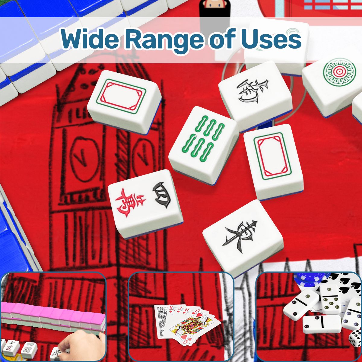 Station To Station London British Mahjong Mat